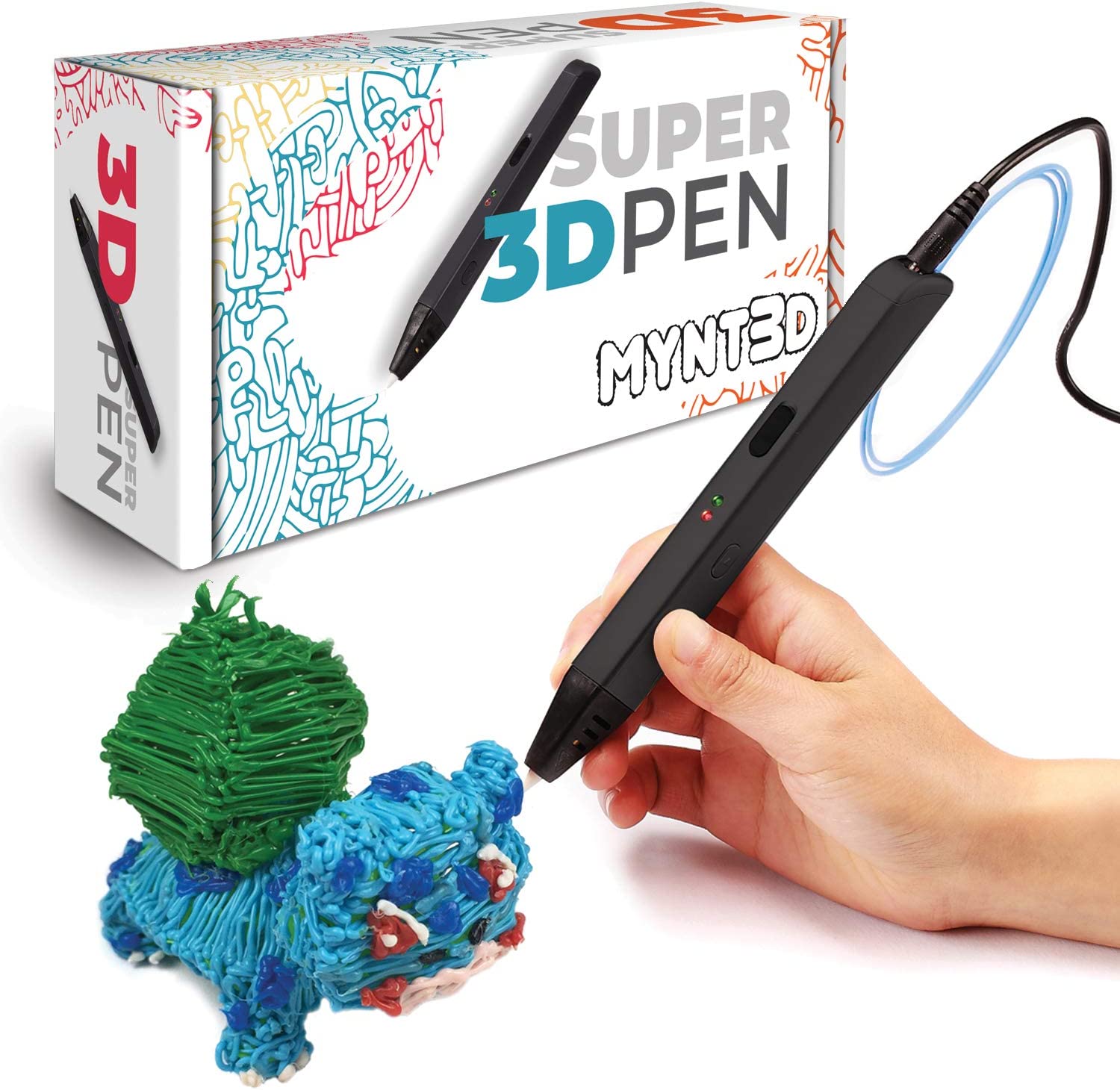 ▷ Bolígrafo 3D - Lápiz 3D - Juguete niños y adultos - Filamento PLA -  Plantillas - Manualidades - TuTienda3d